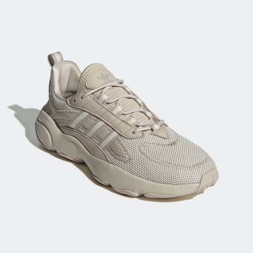 阿迪达斯 （adidas）三叶草男鞋女鞋夏季运动鞋网面透气跑步鞋复古老爹鞋休闲鞋JQ3927 JS3027/米灰 40.5