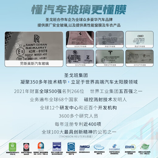 Quantum Film Car Glass Film Xingchen PRO Dark Car Insulation Film Window Film Full Car Film Sunscreen Window Film Solar Film Explosion-proof Film Package Construction International Brand Applicable