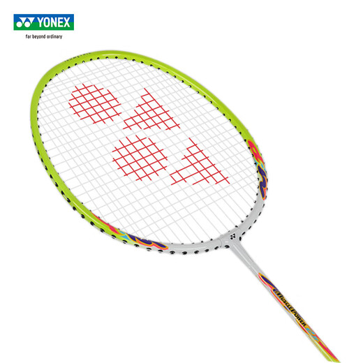 YONEX尤尼克斯儿童羽毛球拍6-13岁初学者超轻单拍小学生青少年专业训练 MP2JR 柠檬 超轻约重83克【短手柄拍 适合3-6岁 儿童初学】