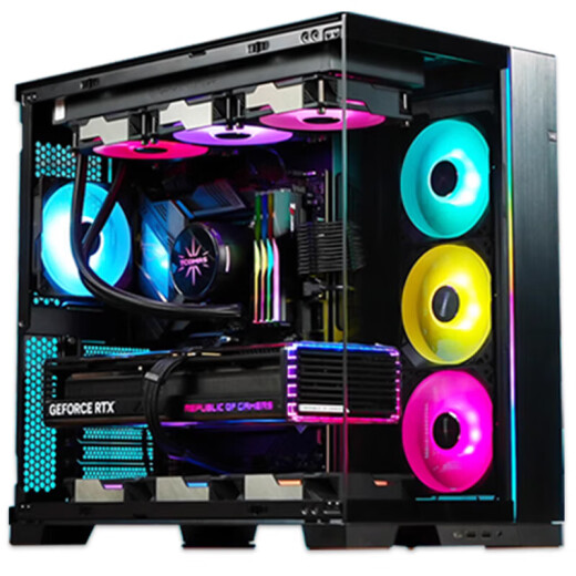 
Colorful rainbow [Black Myth Wukong] Colorful rainbow i9 12900/RTX3080Ti3070 host i7 desktop computer 16GBx2 root configuration one package eight [i9 11980K+RTX30