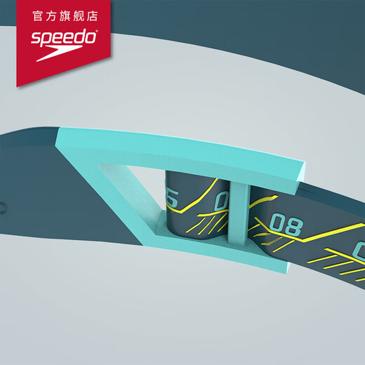 Speedo Racing Goggles Shark Skin Super Platinum Series Wide Angle Fitting Anti-fog Coated Swimming Goggles Universal Lime Yellow Green