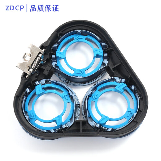 ZDCP适用飞利浦剃须刀5000X刀头配件X5003 X5009 X5001 X5006刀片刀网刀框支架底座卡门盖头部充电器线 上半头部（配原厂进口刀头）