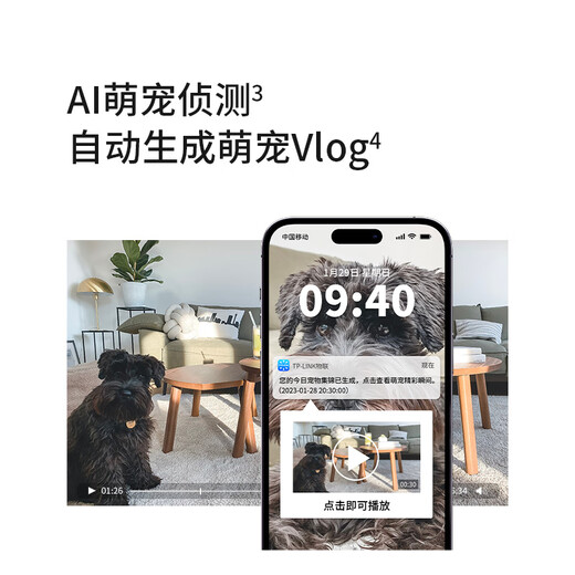 TP-Link 6 Millionen Full Color Smart Camera Home Monitor 360-Grad-Nachtsicht Panoramablicke Wireless Mobiltelefon Remote-Remote-Ruf-Rufbaby-Pet-Sicherheit IPC46AW Plus