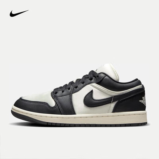 耐克（NIKE）AJ1女鞋2025秋冬季新款运动鞋AIR JORDAN 1 低帮板鞋休闲鞋缓震 FB9893-101黑白 38.5