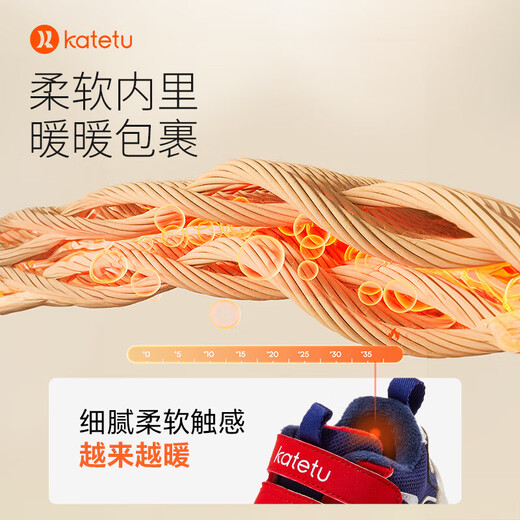 Carter Rabbit Infant Toddler Shoes Autumn and Winter Kindergarten Indoor Shoes Soft Sole Anti-Slip Functional Shoes Baby Plush Cotton Shoes Gray Blue Red 19 Inner Length 12.0cm Foot Length 11.0-11.5