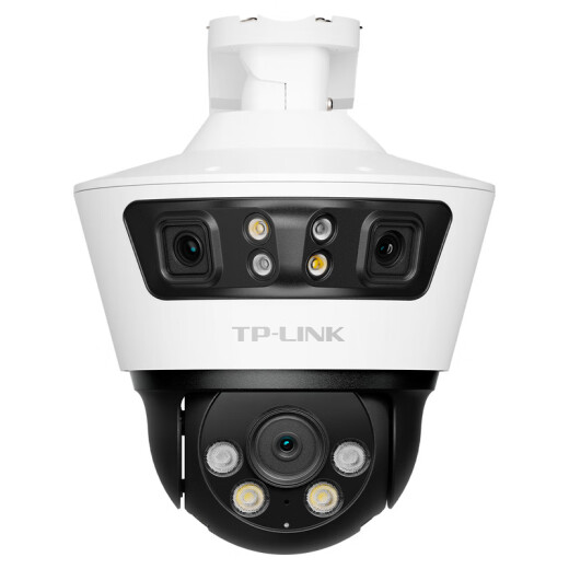TP-LINK surveillance camera triple splicing panoramic gimbal close-up ball machine outdoor waterproof wireless WiFi high-definition gun ball connection TL-IPC679V-A4 [standard power supply] standard (no memory)