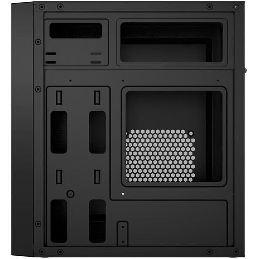 BUBALUS Cowboy K+ Strong 300 W M-ATX Business Office elektromechanischer Anzug/Desktop-Host-Computergehäuse, Netzteil, Heimanzug/Grafikkartenlängenbegrenzung 275 mm/unterstützt Backline)