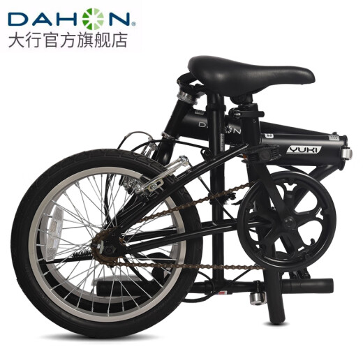 DAHON KT610 folding bicycle 16-inch single-speed male and female students work and school urban commuter bicycle black