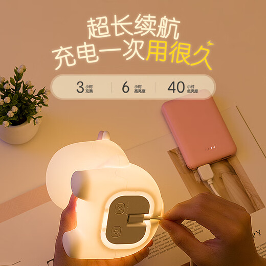 星伴月十二生肖女孩男孩生日礼物送女友闺蜜儿童伴睡实用走心高级小摆件 【牛】呆呆牛+精美包装+礼袋 不带3C充电头