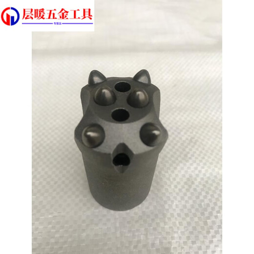 Planka 40 ball tooth drill bit cold pressure piling piling column tooth triangle plum blossom mine tunnel rock drill bit 32# 4 teeth (5 pieces)