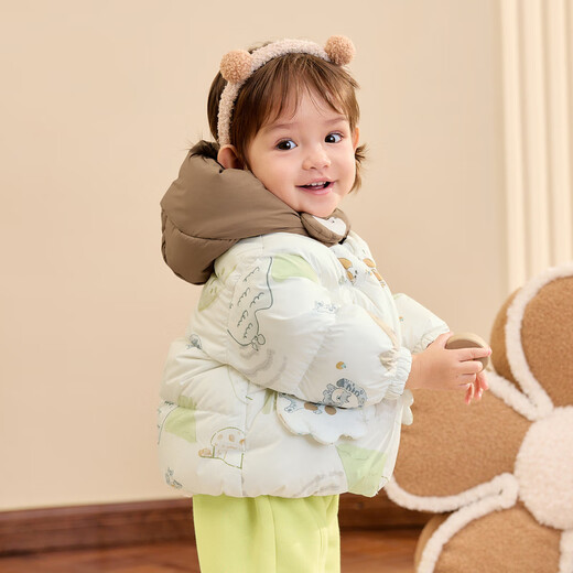 Balabala Baby Down Jacket For Boys Winter Girls Chaqueta corta 2024 linda y moderna 208424107234