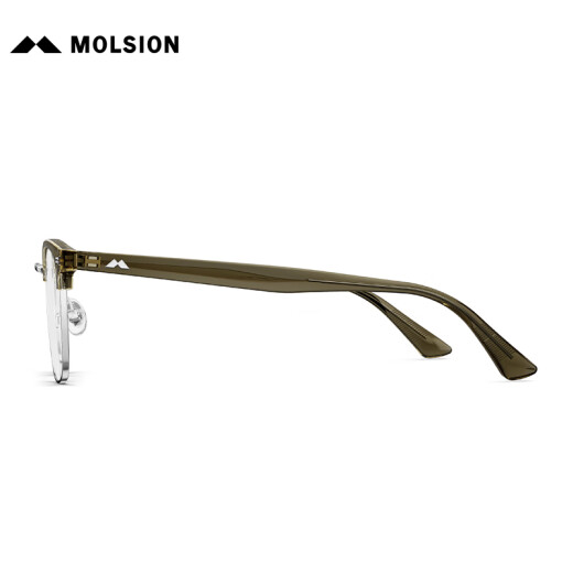 MOLSION陌森眼镜肖战同款眉线半框近视镜架MJ6195