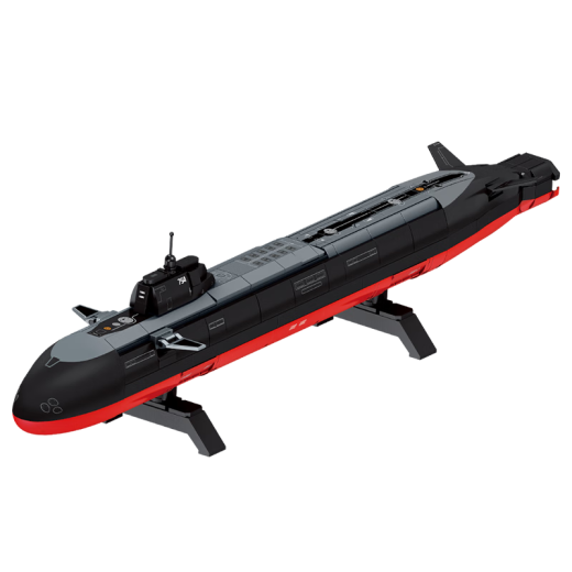 
Yunya Fujian ship aircraft carrier building blocks military model 094 submarine assembled children's toys 8-12 years old 61 Children's Day gift gift box [48CM]094 submarine 698pcs Boys and girls birthday gift