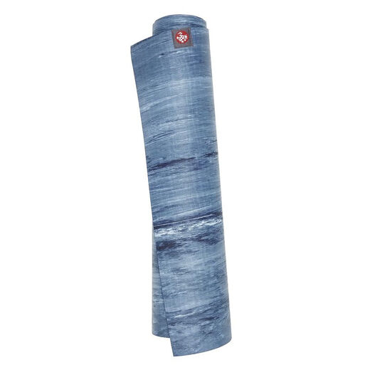 MANDUKA eKO Lite yoga mat durable non-slip grip anti-sweat yoga Pilates fitness for men and women for home use 4mm Ebb Marbled 71 x24 (180*60cm)