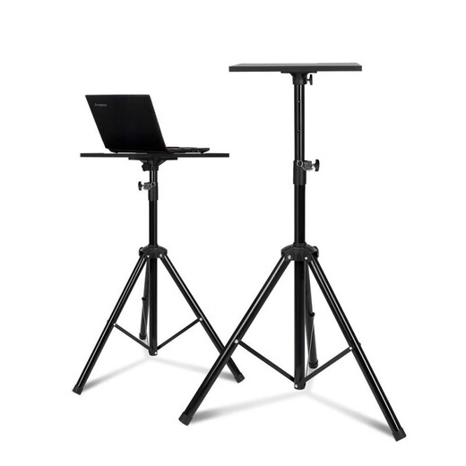 Qiaobo Lai computer lifting table bracket standing high table outdoor live broadcast table portable foldable standing office workbench tray + mobile phone cantilever bracket