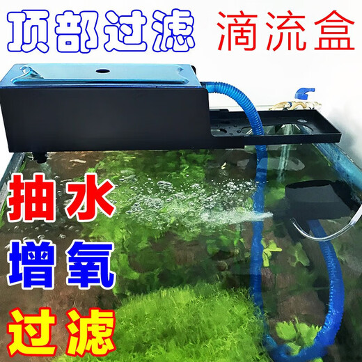 
Songbao SOBO fish tank filter three-in-one submersible pump aerobic aquarium circulation drip box filtering and suction water purification on the fish tank WP3880F water pump (with filter tank)