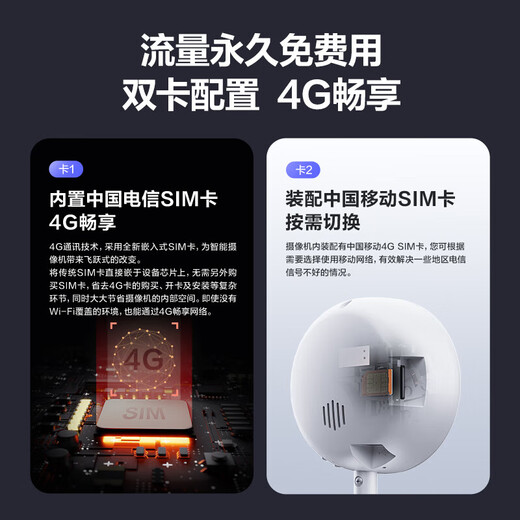 
Fluorite CB1 battery surveillance camera full wireless monitor home mobile phone remote two-way voice call adsorption and installation high-definition night vision charging model [4G unlimited traffic] 3 million pixels Standard [Consulting customer service for 32G]