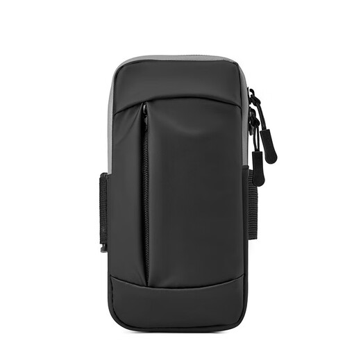 Jixingjiu 2024 new running mobile phone bag arm bag men and women special sports equipment outdoor morning running arm sleeve wrist bag 1 black