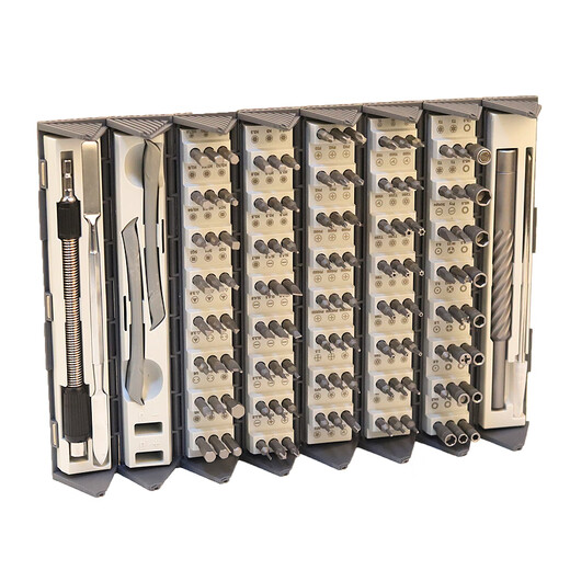 
XMSJ screwdriver set small cross plum blossom 9227 repair mobile phone repair tool precision screwdriver crv driver combination flip style combination screwdriver FO-9224