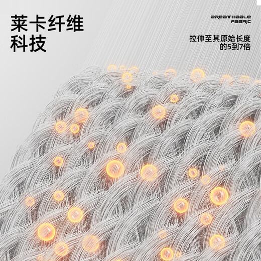 Li Ning (LI-NING) swimsuit men's long-sleeved split swimsuit anti-embarrassing hot spring surfing suit swimming trunks swimsuit set 8407 L