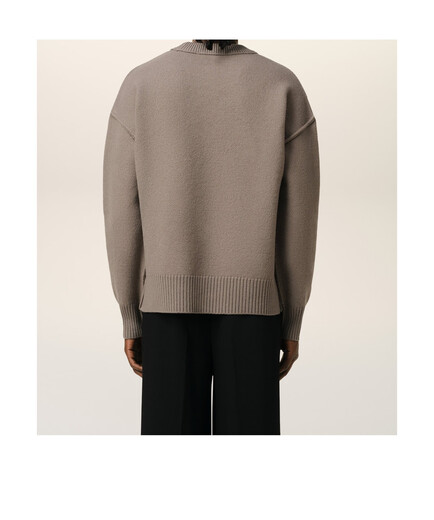 Ami Paris 25SS 长袖羊毛毛衣 女士 图色UKS090KN0090. 20 |    XXL