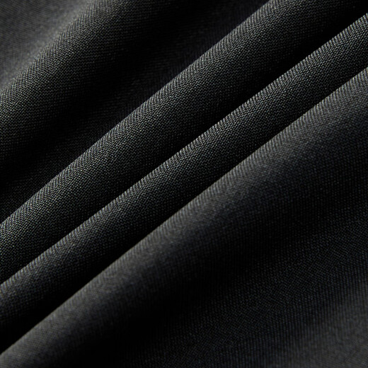 YOUNGOR windbreaker men's lapel long down windbreaker polyester fiber removable down liner VEYF429948ABA black L 175/96A