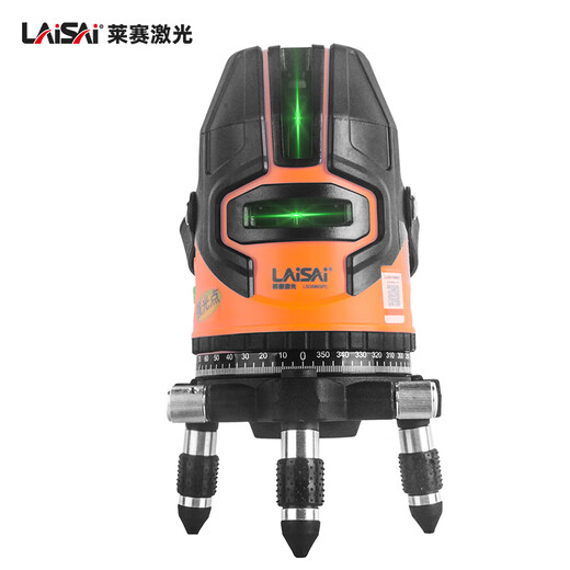 
Laser Laser (LAiSAi) Level LSG686SPD High Light Thin Line 5 Line Green Light Enhanced Point High Precision High Light Room Outdoor Infrared 5 Line 3 Points LSG686SPD Double Electric + Stand