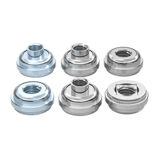 Tianzhuo Hardware 304 stainless steel/galvanized floating rivet nut self-locking locking adjustment screw cap AS LAS AC LAC LAC-M6-2 (304 stainless steel)