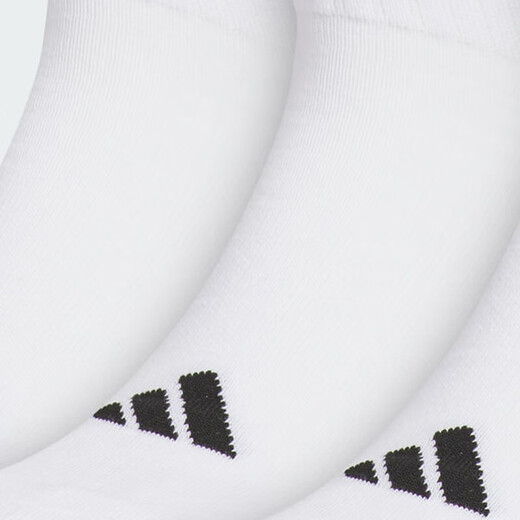 阿迪达斯 （adidas）胜道潮流 2024冬中性吸汗透气三双装袜子 JN4867 S