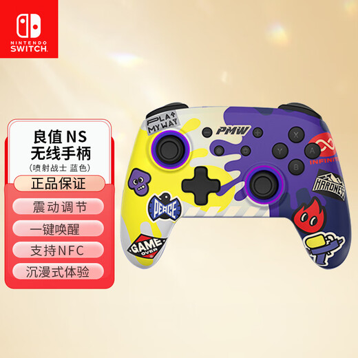 Good Value Switch Controller OLED Bluetooth Wireless Controller Pro Wak-up Game Controller Videospiel-Controller NS Wireless Controller Squirter 3 Blue L695