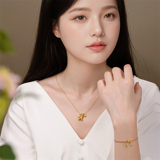 Shipulin 18K gold pendant, make money immediately, K gold pendant, DIY bracelet, birthday gift, Passepartout