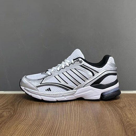 阿迪达斯 （adidas）男鞋秋季新款SPIRITAIN 2000复古老爹鞋运动跑步鞋休闲鞋 JQ1502白色金属银 40