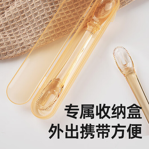 COOKSS婴儿刮泥勺果蔬咬咬袋辅食工具宝宝咬咬乐吃水果神器辅食勺子