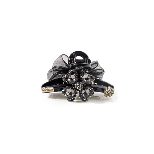 Xiang Wan Hairpin Hairpin French Clip Women's Four-leaf Clover AB Hairpin Women's High-end Hair Accessory Shark Clip for Back of Head Hair