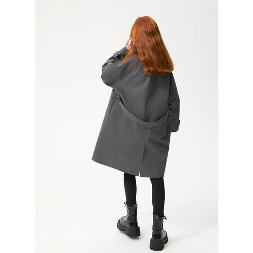 Elle Kids French Fashion Trench Coating] Frühlings- und Herbstmädchenjacke Großer Kinder mit mittlerer vielseitiger Modus-Trench Coat