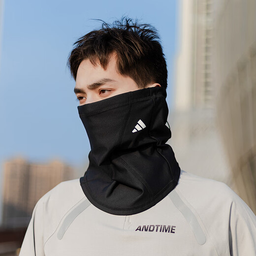 Adidas Schal Männer und Frauen 2025 Neue Mode komfortabler Schal Outdoor Training Casual Trend Fleece warmer Schal HS9757 S