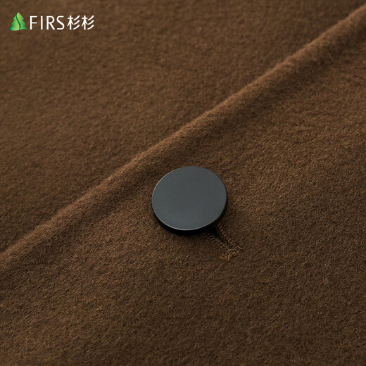 Shanshan wool double-sided woolen jacket men's spring and autumn casual warm lapel woolen coat top short coat men's clothing