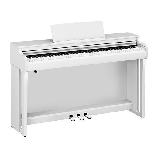 雅马哈（YAMAHA）电钢琴CLP725/clp735专业成人演奏88键重锤clp825/CLP835数码钢琴 CLP825WH白色+原装琴凳+原装耳机