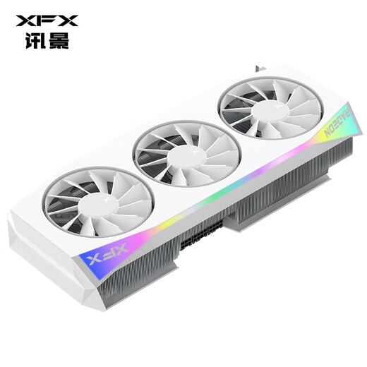 XFX AMD RADEON RX 9070 XT OC Phoenix Nirvana 16GB White New E-Sports Game Design Intelligent Learning Desktop Computer Independent Graphics Card