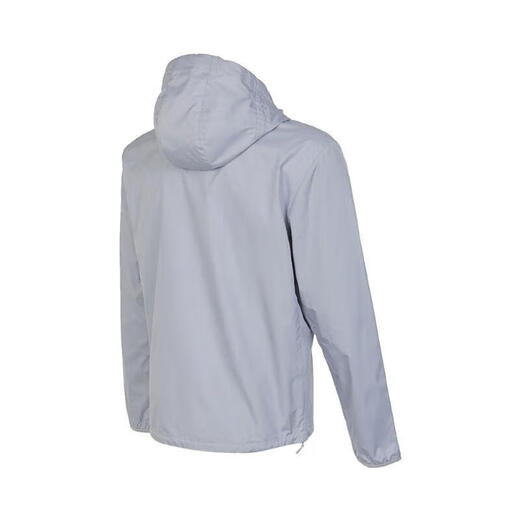 Adidas official jacket men's 25 spring new outdoor fitness training sportswear three-stripe windproof hooded casual jacket IN1484 XL