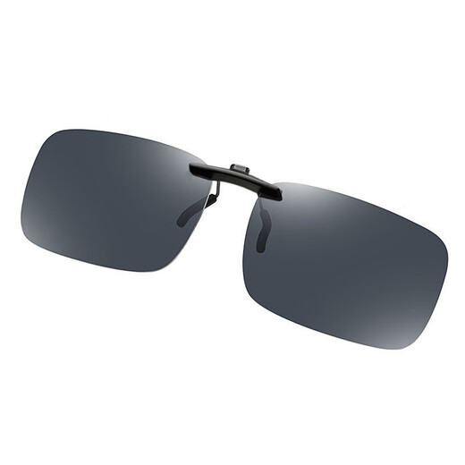 Murata Inao sunglasses clip-on ultra-light myopia polarized sunglasses driving and fishing anti-UV clip-on polarized black gray