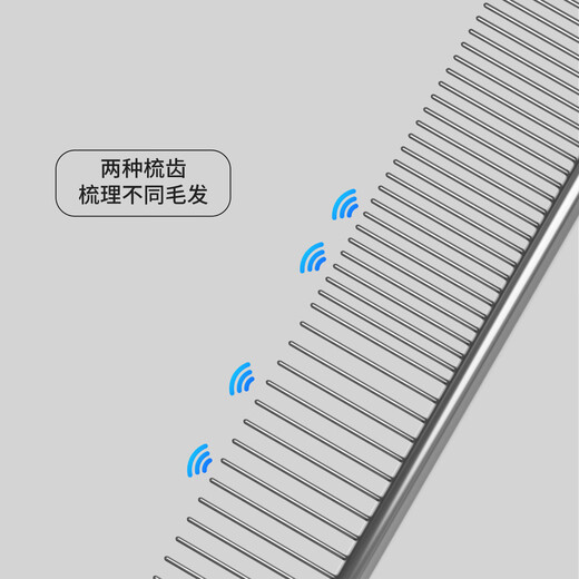 POPOCOLA Dog Needle Comb, Teddy Bichon Special Comb, Pet Cat and Dog Hair Comb, fluffy and de-floating hair artifact, pet comb medium size 19cm*3.5cm