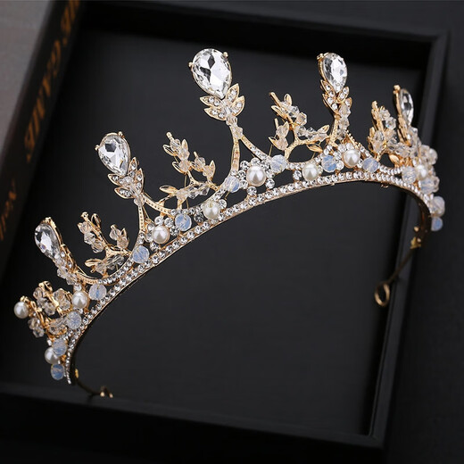 Enchanting Cat Princess Crown Tiara Women's Headband Hair Accessory Wedding Photo Photo Collection Certificate Proposal Birthday Gift Practical for Girls