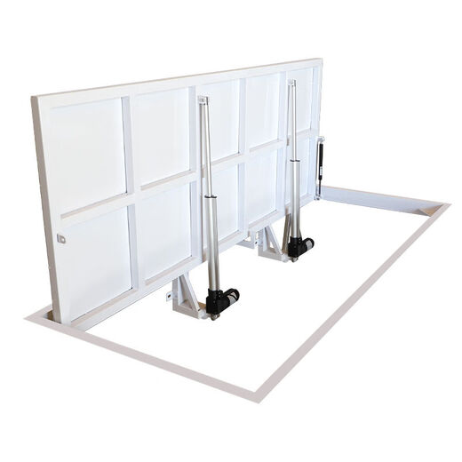 阳特派地下室隐藏门酒窖楼梯口密室阁楼口上翻盖盖板手动电动防水加厚门 来尺定制