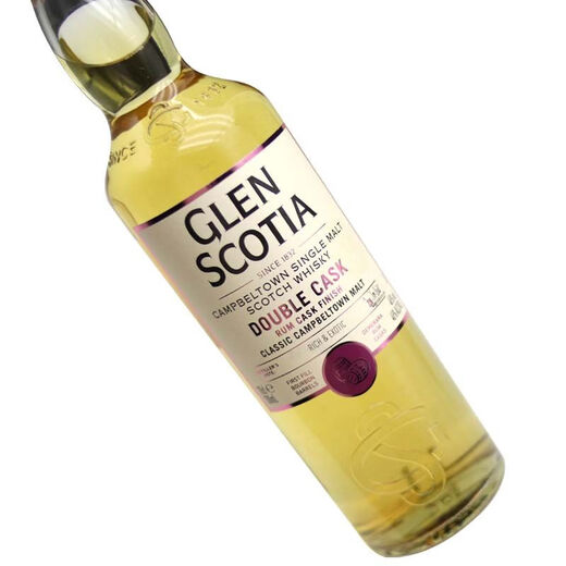 Glen Scotland Quimpell Town Whisky, licor británico, Glen Scotia, Double Barrel Rum Barrel Edition