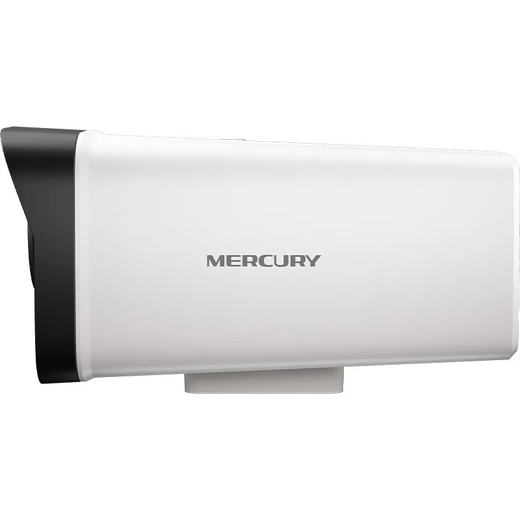 Mercury (MERCURY) surveillance camera POE network cable powered home indoor and outdoor mobile phone remote monitor HD infrared night vision tplink network camera ceiling lifting recording 5 million extreme clear丨Full color gun MIPC524PW-4 POE power supply model [network cable power supply]