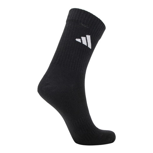 
Adidas (adidas) men's socks and women's socks 2025 summer new sports and casual socks fitness training breathable wear-resistant mid-tube socks JC9272/black, white and gray mid-tube/three pairs [M]Suggested shoe size: 39-42/24-26cm