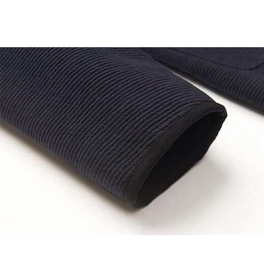 Other brands Jijia winter solid color men's jacket casual parka dad wear Zhongshan stand collar warm cotton jacket dark blue L 175/96A