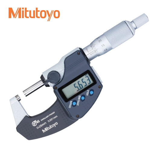 Mitutoyo Digital Micometer 293 Serie Digitaler externer Durchmesser Mikrometer hoher Präzision IP65 aus Japan 293-831-30/0-25 mm cm importiert