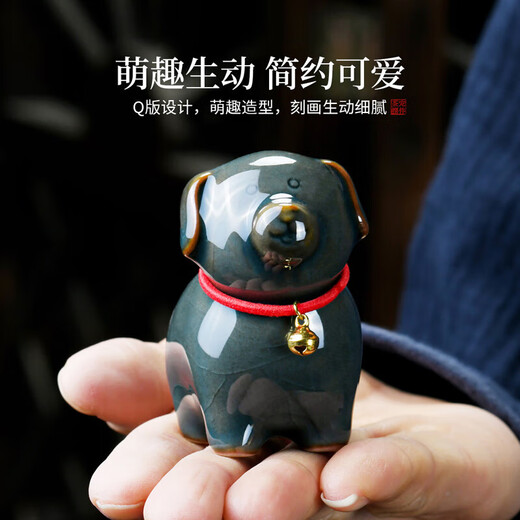 Buying and selling recommendations: Ruyao cat tea pet, creative and cute tea play, ceramic tea table decoration tea set ornaments, Geyao cat tea pet (Mei Ziqing)